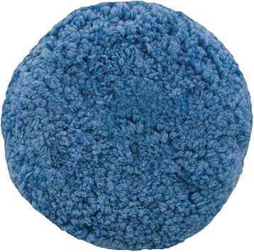 Presta Rotary Blended Wool Buffing Pad - Blue Soft Polish