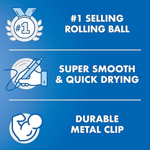 Miniatura 7 de Bolígrafo retráctil Pilot Precise V7 RT de trazo fino 1 unidad tinta negra 26072 Azul