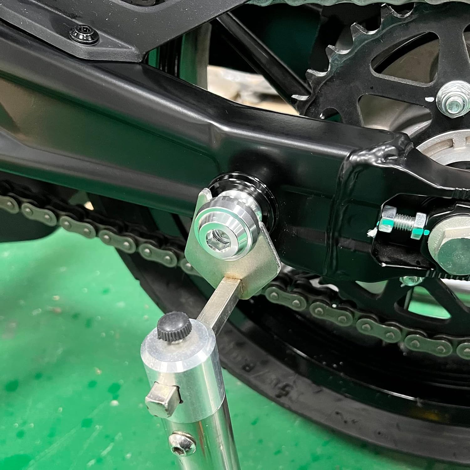 Motorcycle Swingarm Spools HRuizq CNC Aluminum Swingarm Spools For ...