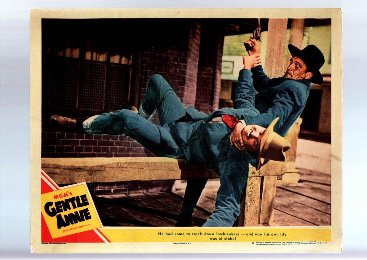 Amazon.com: MOVIE POSTER: GENTLE ANNIE-WESTERN FIGHT SCENE-1945