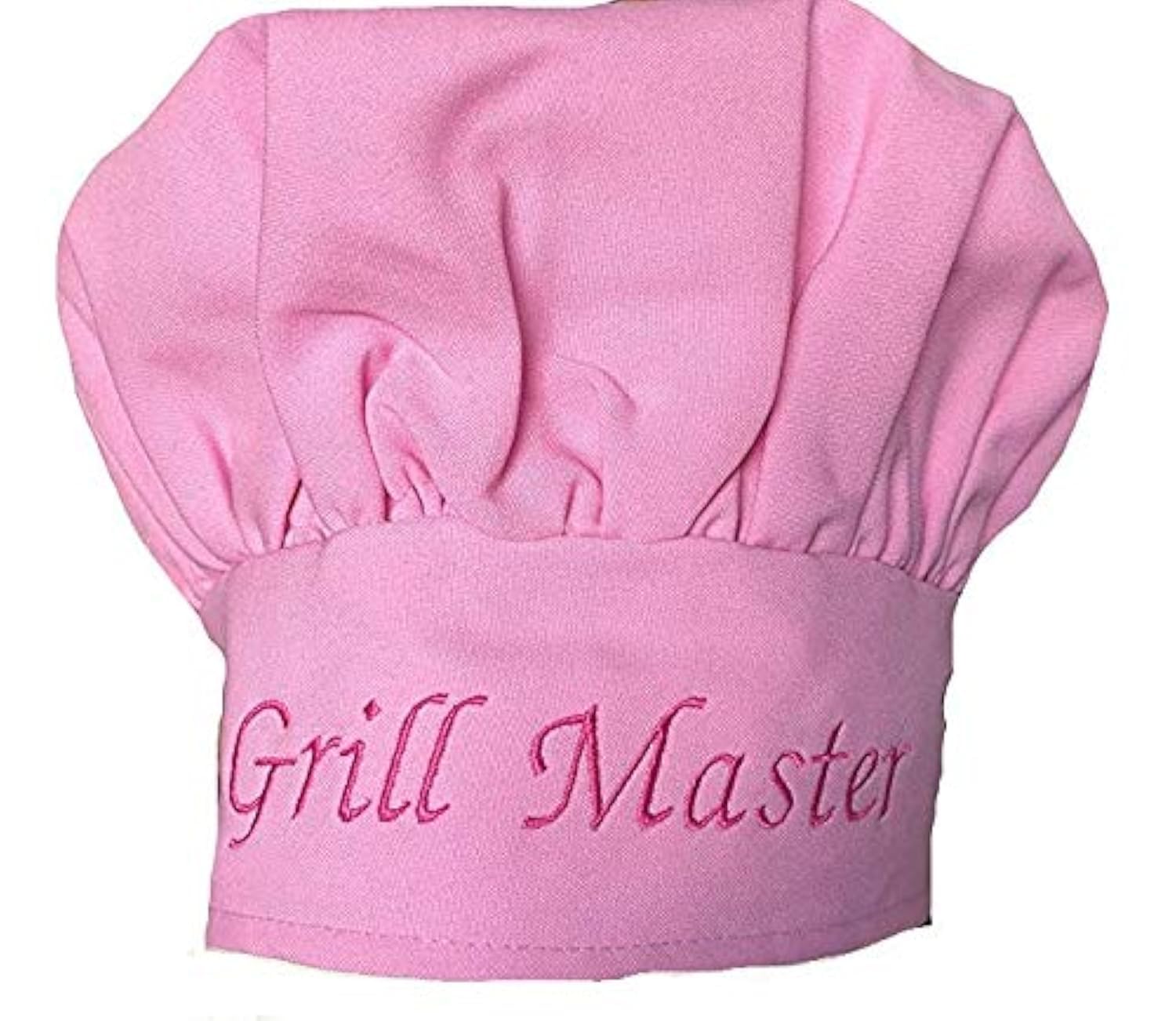 Grill Master Pink Chef Hat, Fully Adjustable Great Gift
