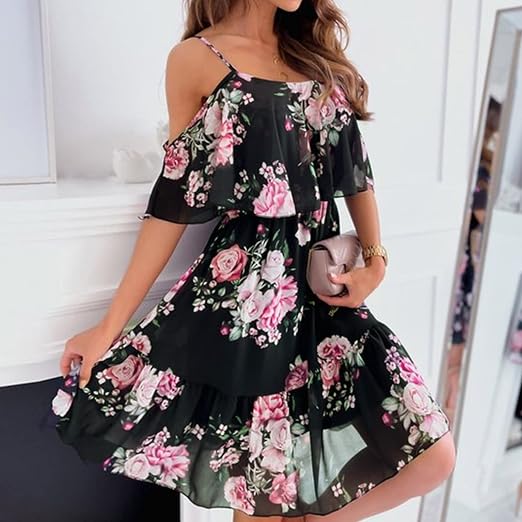 Women's Summer Casual Beach Floral 