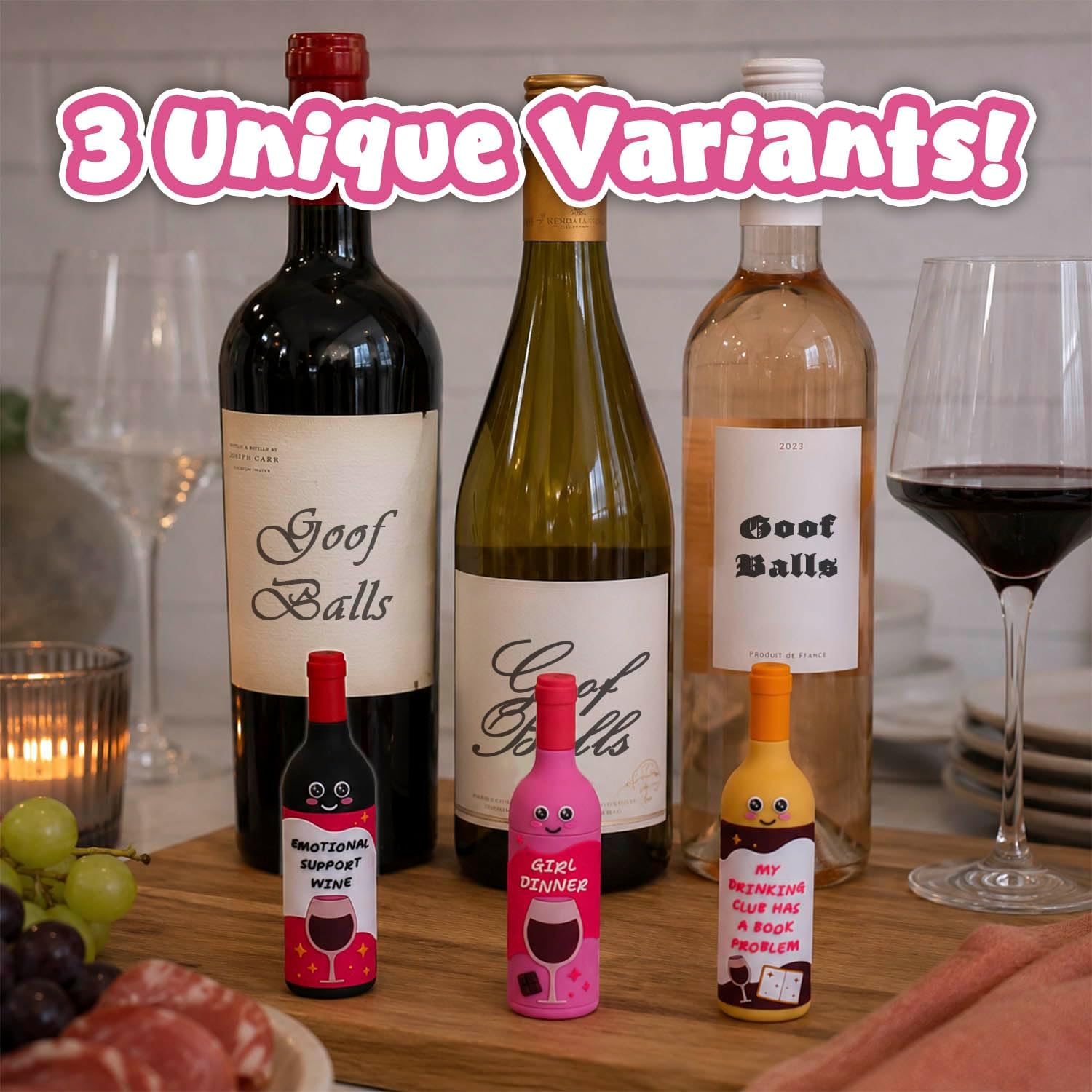 "My Drinking Club Has a Book Problem Mini Bottle Figurine – Funny Book Lover Gift, Cute Wine Bottle Decoration, Reading & Wine Lover Desk Decor, Bookshelf Gift image 5