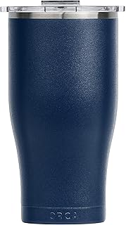 ORCA Chaser 27oz | Insulated, Stainless Steel Cup with a Spill Proof Whale Tale Lid, Dishwasher Safe Tumbler for Hot & Cold Drinks — Navy
