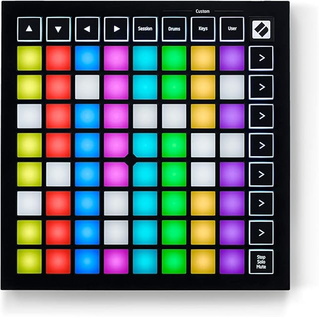 Novation Launchpad Mini [MK3]  Portable MIDI 64-Pad, USB Grid Controller for Ableton Live and Logic Pro Performances