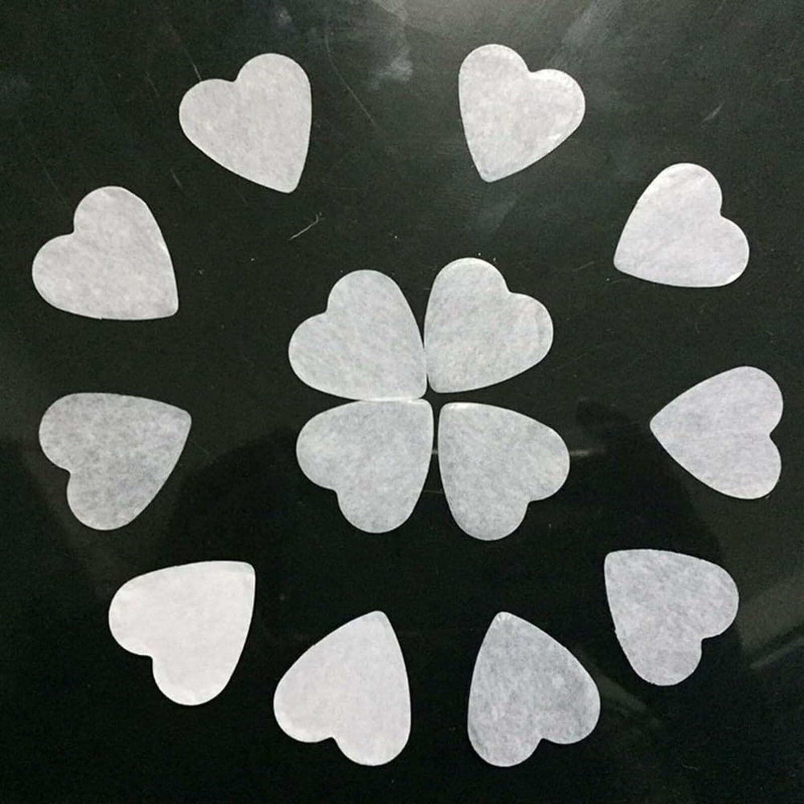 3000 Stück Herz-Konfetti – Biologisch Abbaubar, 2,5 Cm, Bunt, Für Hochzeit & Feiern