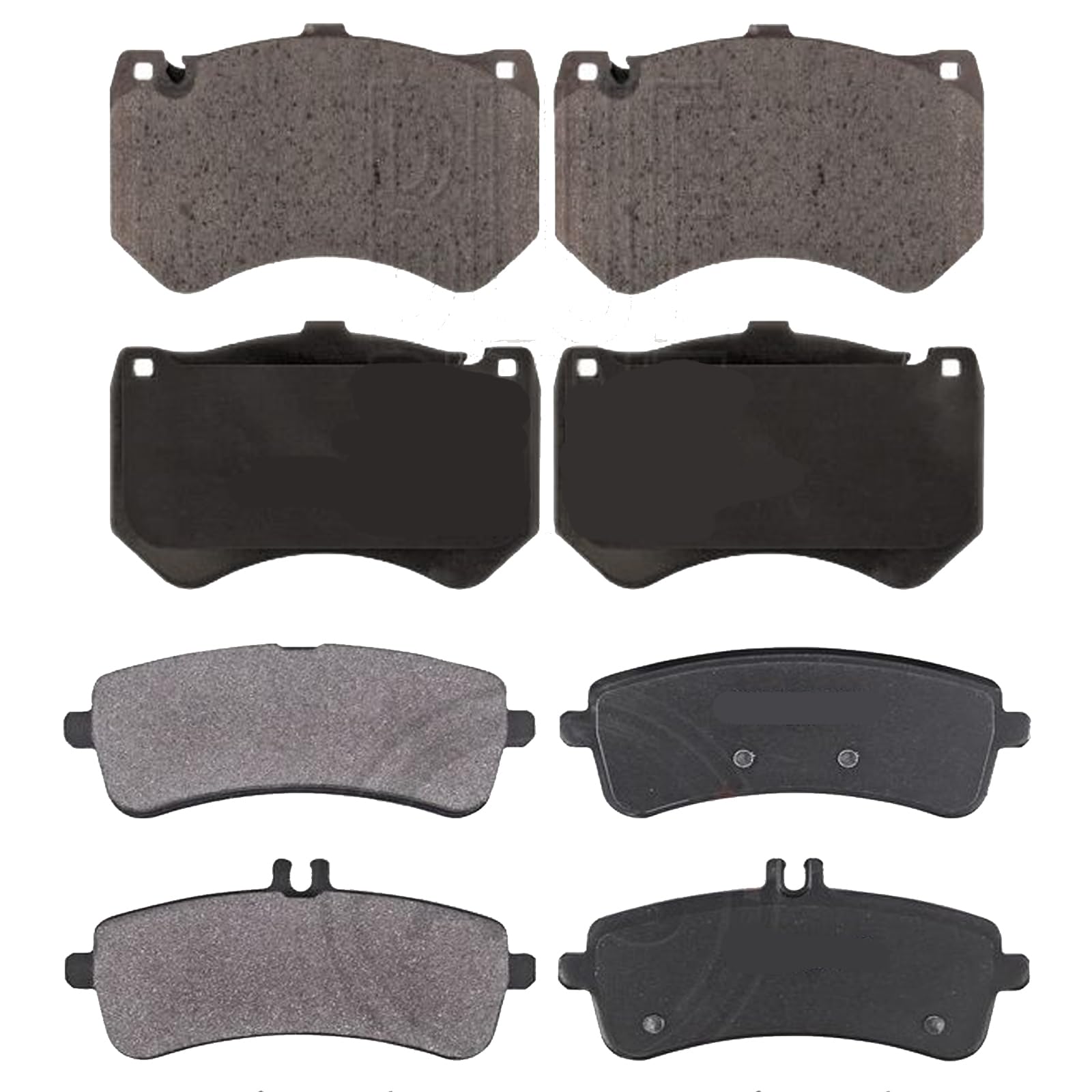 Kit Pastiglie Pattini Pasticche Anteriori e Posteriori compatibile con MERCEDES-BENZ CLASSE A (W176)