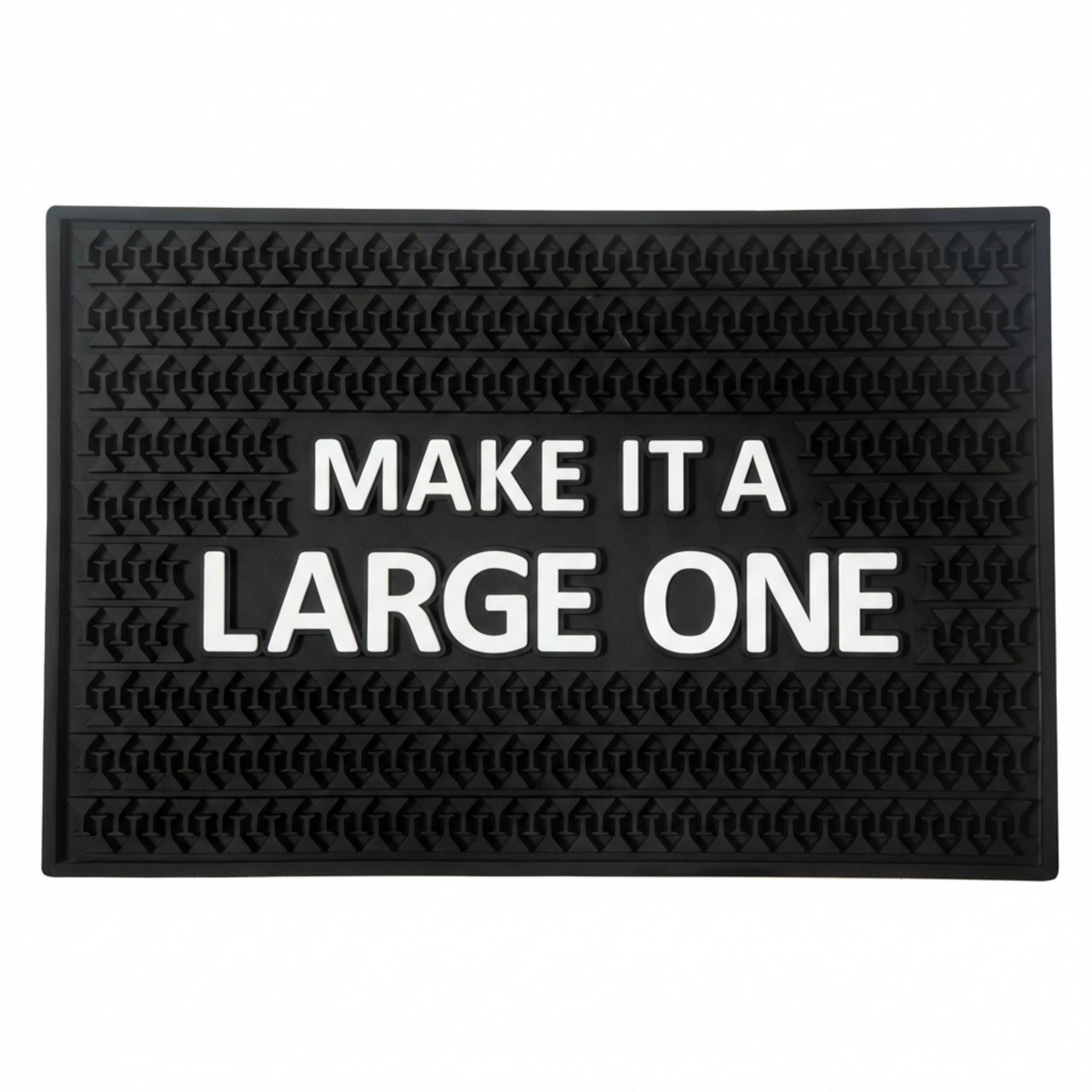 Why Limit Happy To One Hour? Bar Mat - Extra Large Rectangular Bar Mat Spill Drip Mat -12" x 18" — Amazon image 9