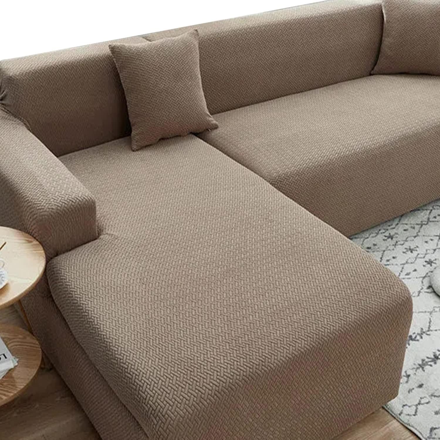 CCCYT Fundas para Sofa Chaise Longue Derecho/Izquierdo Seccionales