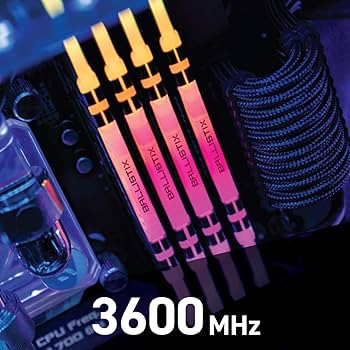 Crucial Ballistix RGB 3600 MHz DDR4 DRAM Kit de memória para