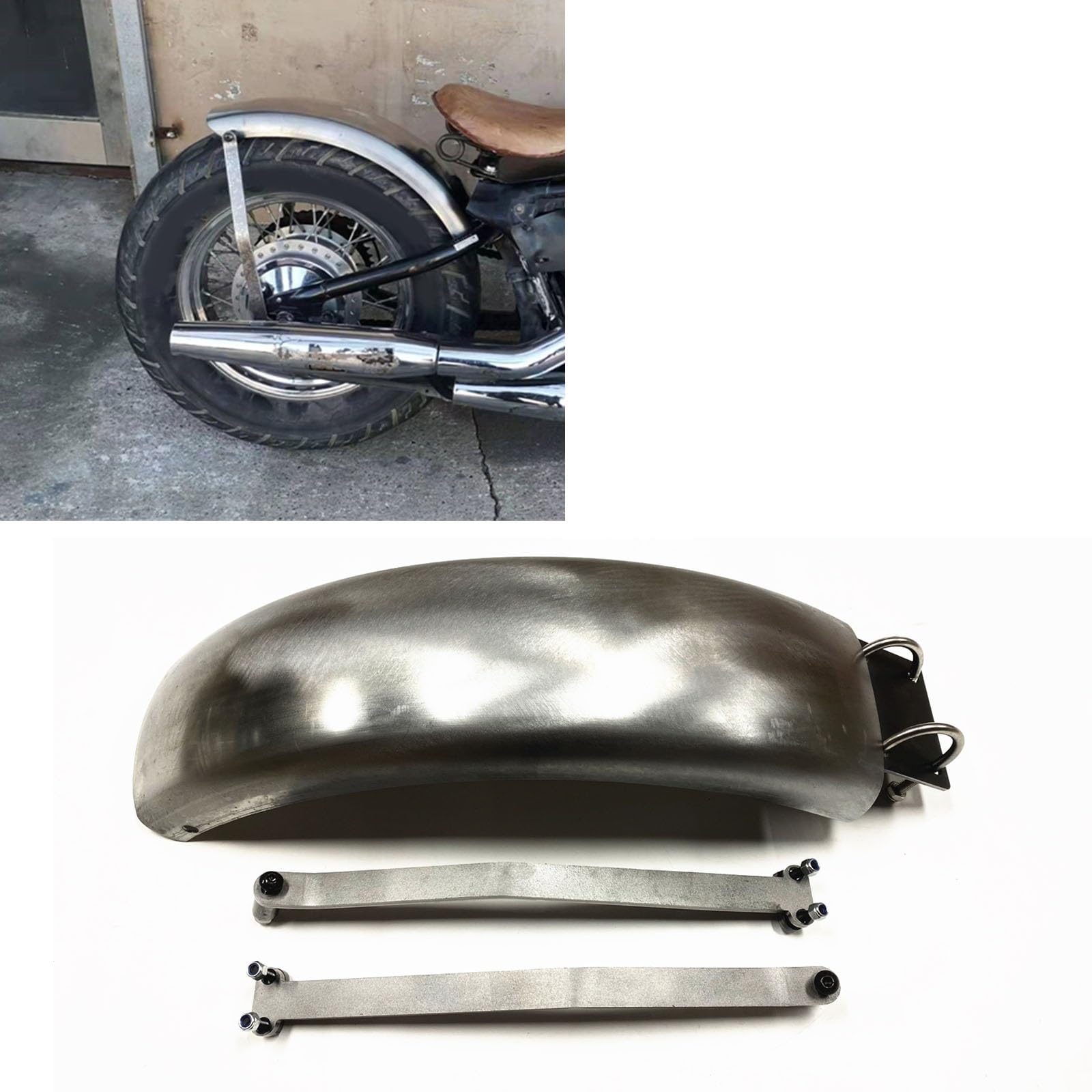 Piastra Parafango Posteriore Per Moto Per Shadow Steed 400. 600 VLX Ruota Di Coda Splash Mud Guard Splasher