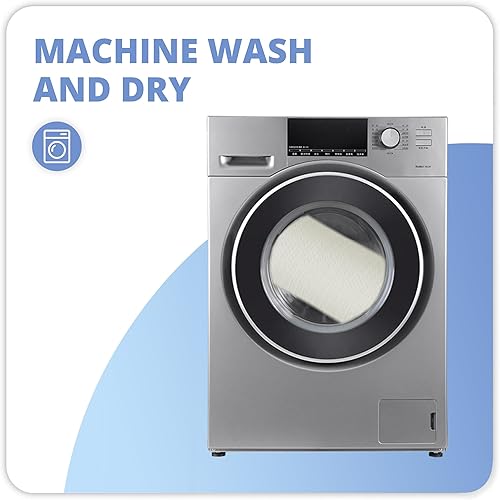 Miniatura 5 de Tapete de baño ultrafino, tapete de baño de goma para baño, antideslizantes, secado rápido, lavable a máquina, pelo bajo, absorbente, ducha