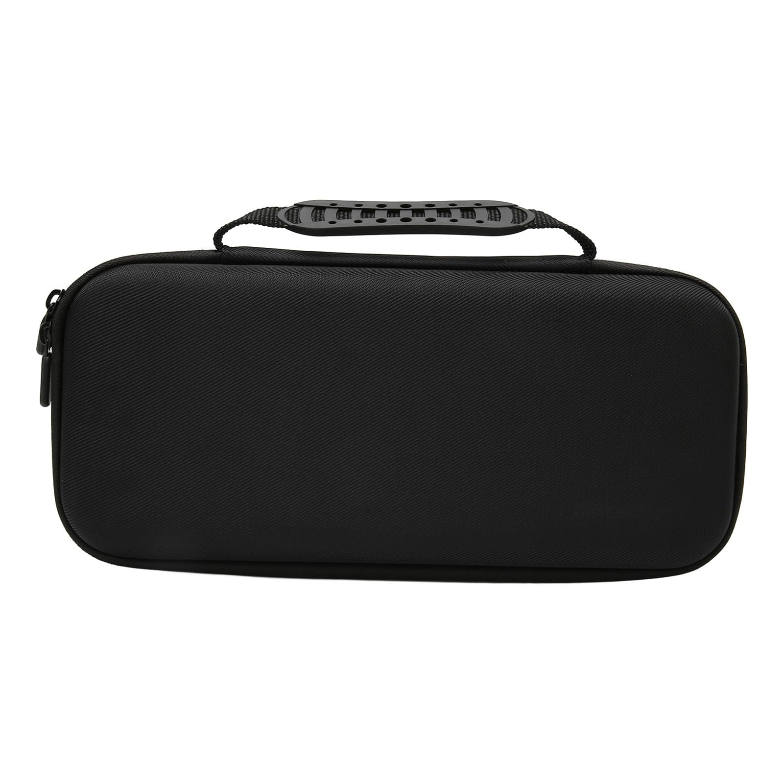 Étui de Transport pour Console Portable Steam Deck, Sac de Voyage Rigide et Protecteur avec Emplacement intégré pour Carte mémoire et Support, étui de Jeu à Fermeture éclair avec (Noire)
