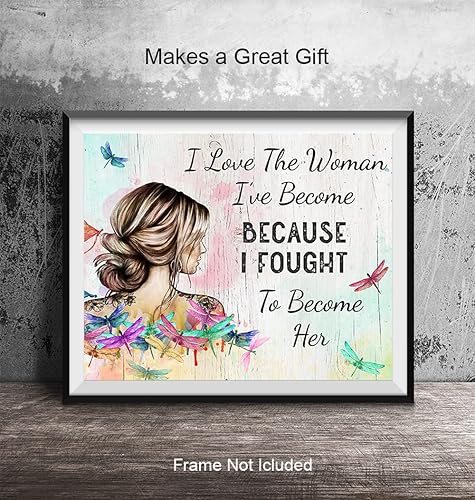 Vista 5 de Boho Inspirational Wall Art for Women - Positive Quotes Sayings for Wall Decor- Encouragement Gifts Teens Girls - Motivational Art Posters - Rustic
