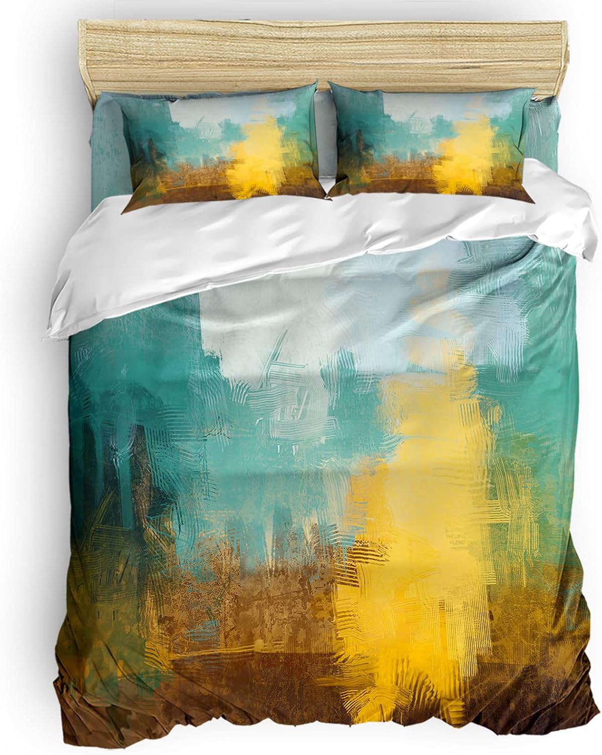Duvet Cover Comforters Full Size, Abstract Art Painting