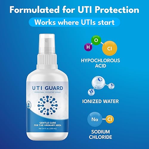 Miniatura 3 de UTI Guard - Spray de prevención de infecciones urinarias para mujeres y hombres - Soporte urinario proactivo - 3.4 onzas líquidas