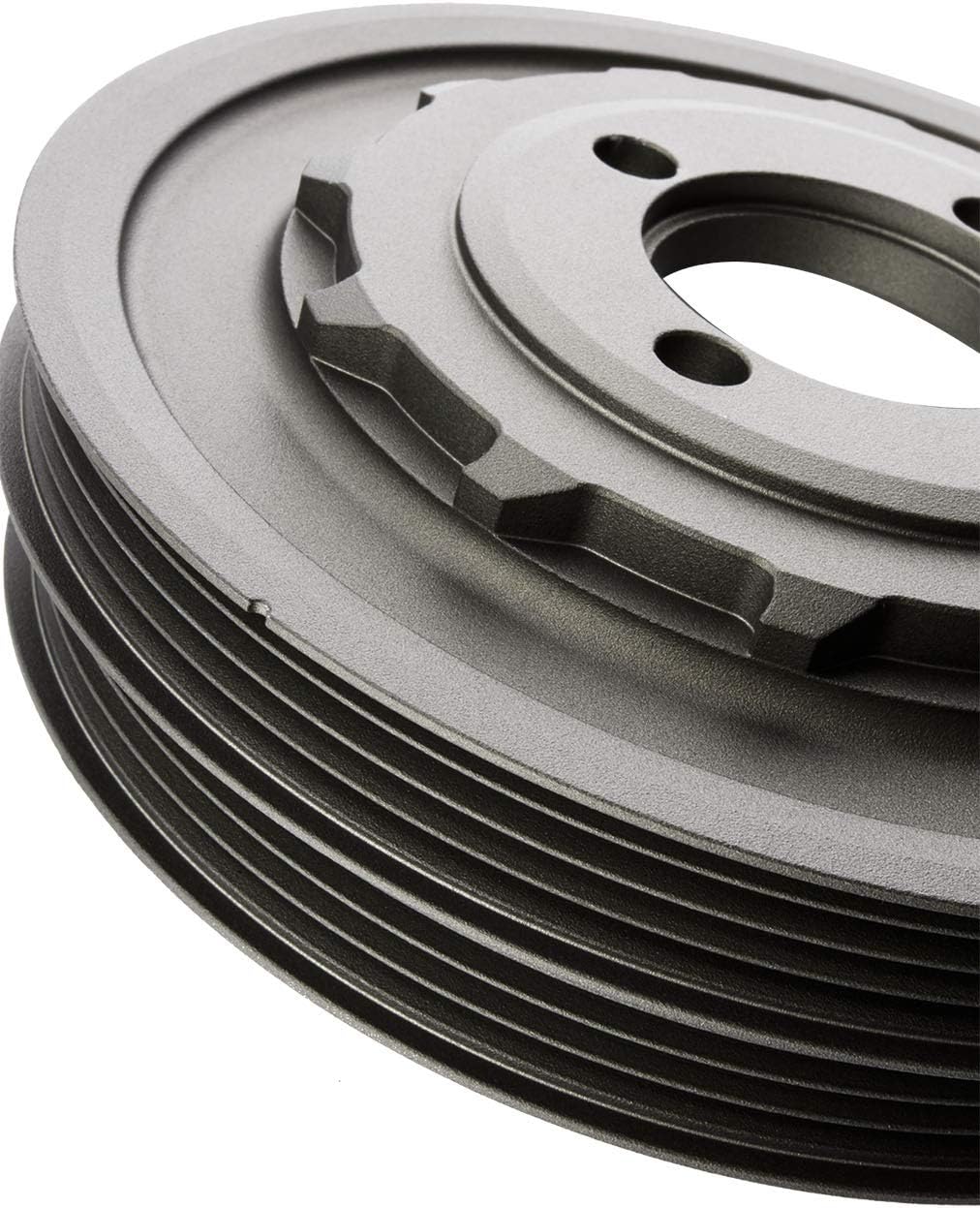 VMS RACING 90-99 Light Weight Billet Aluminum Crankshaft CRANK PULLEY Compatible with Mitsubishi Eclipse Eagle Talon 1990-1999 4G63 Engines ONLY OEM SIZE (uses same belts)