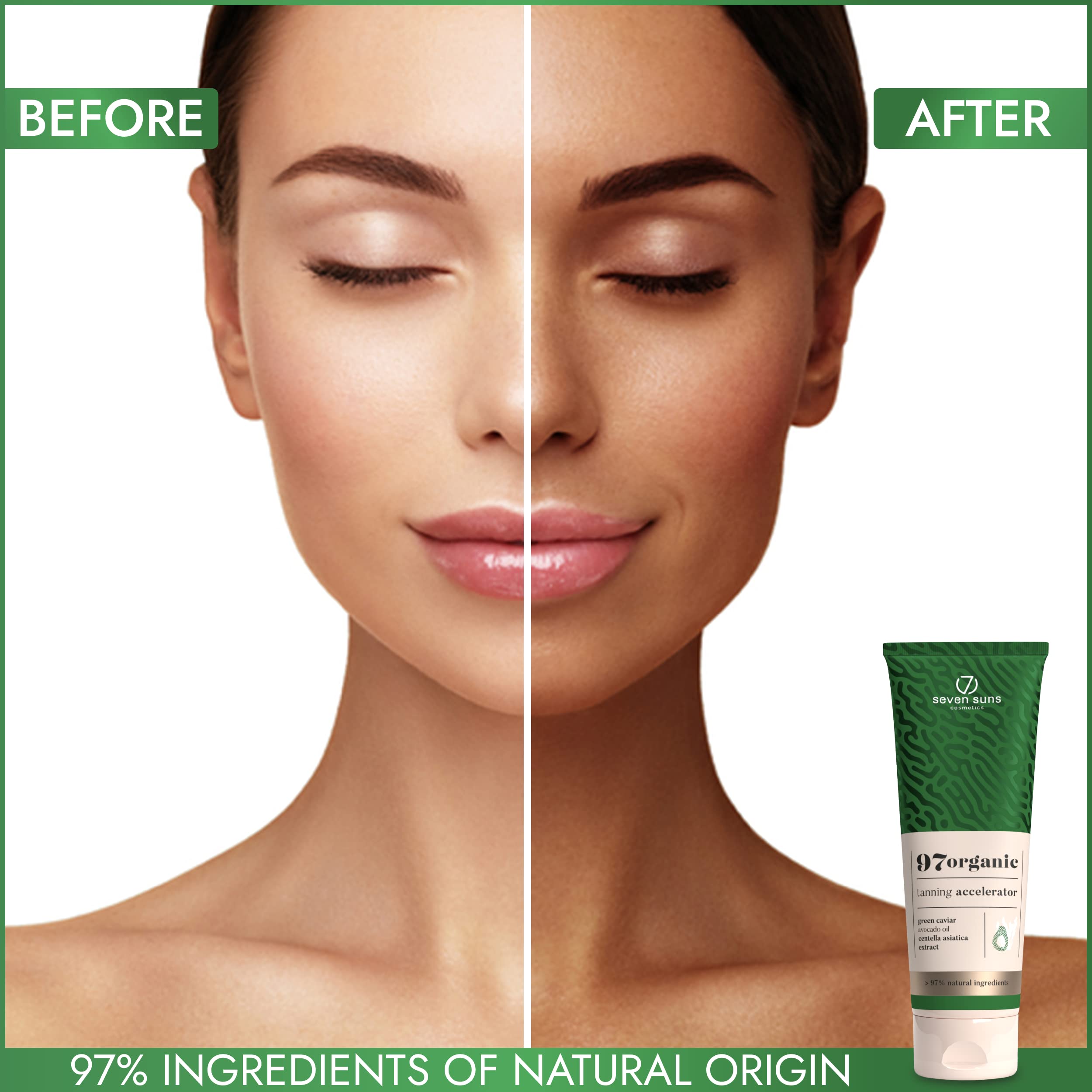 7Suns 97 Acceleratore abbronzante naturale organico