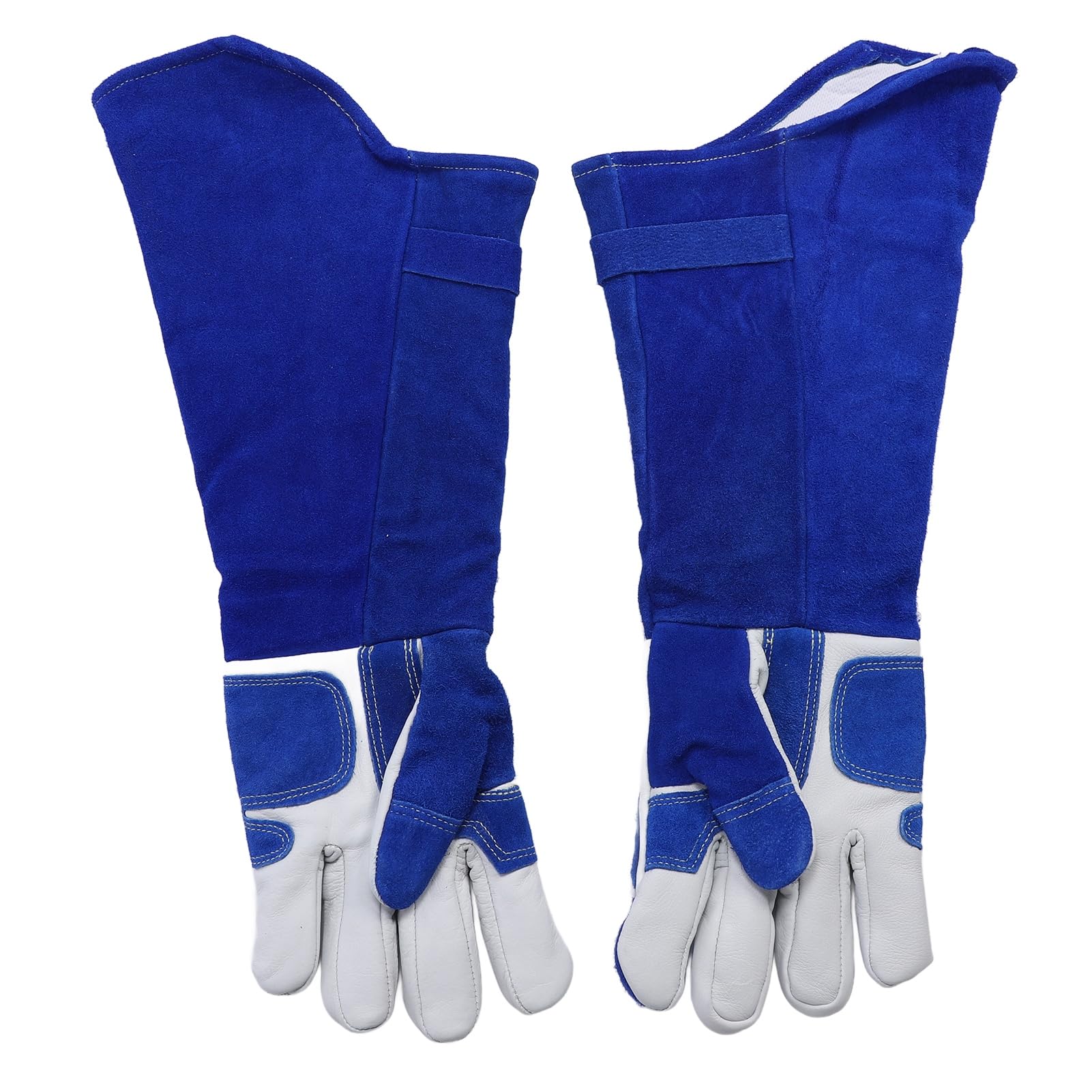 Gants de Manipulation d'Animaux Épais et Allongés, Gants Protecteurs Isolés Anti - rayures et Résistants aux Morsures, pour Falconnerie, Soins Vétérinaires et Travaux
