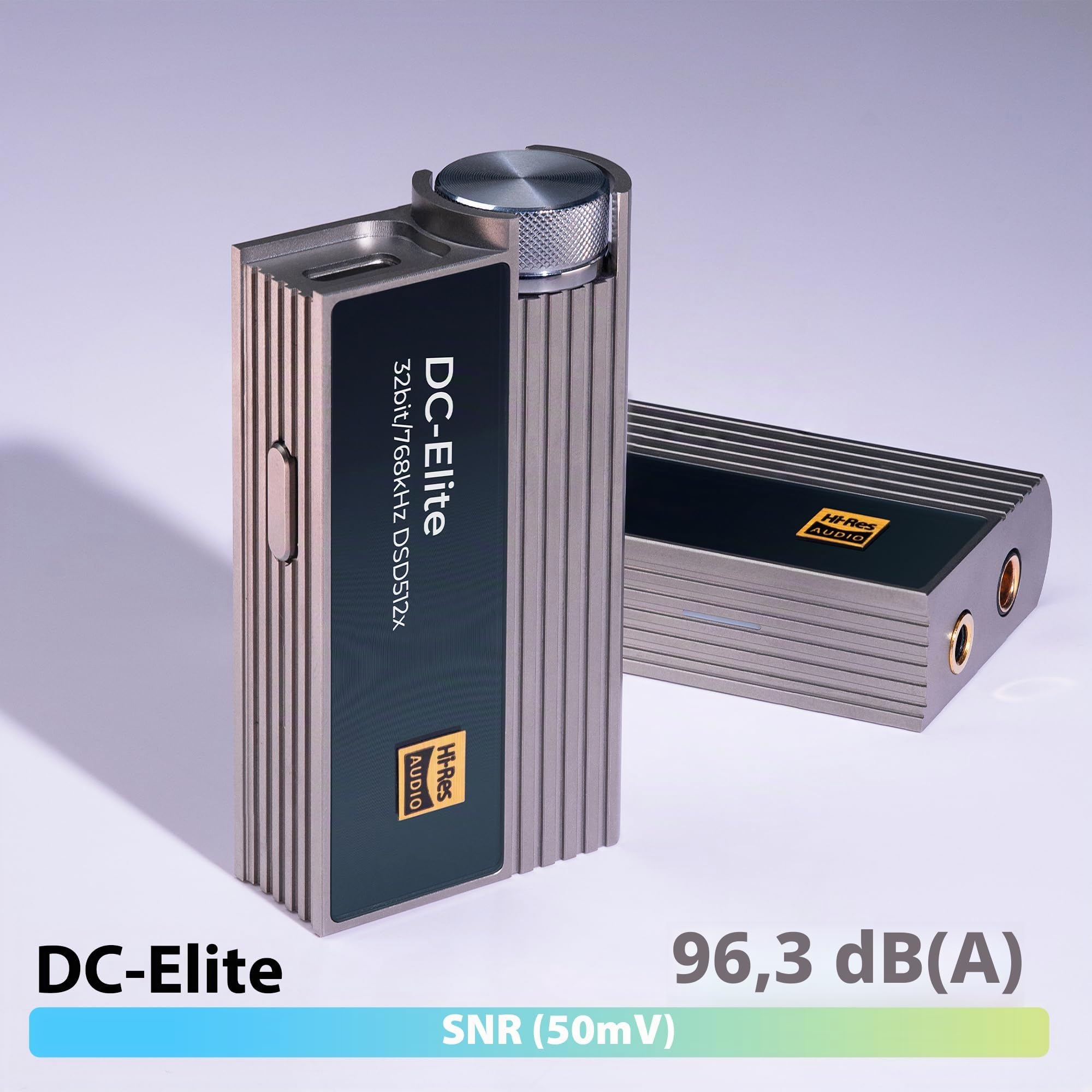 iBasso DC-Elite Tragbarer DAC-Verstärker - Hi-Res 32bit/768kHz DSD512x
