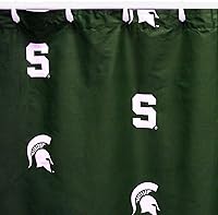 Vista 18 de College Covers Everything Comfy Alabama Tide - Cortina de ducha brillante y colorida, 70 x 72 pulgadas