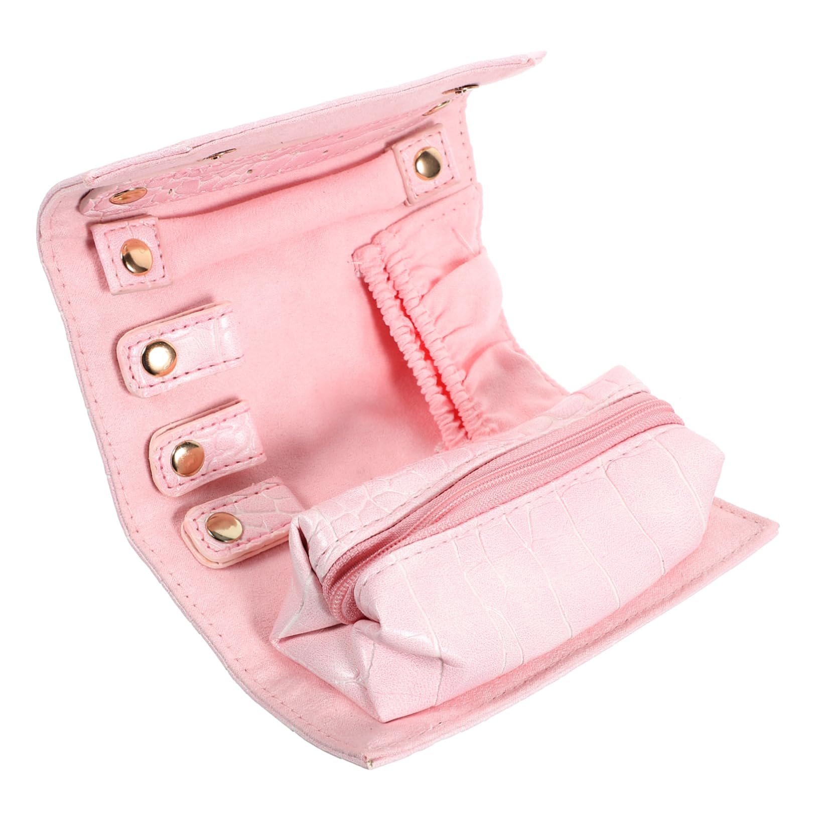 MAGICLULU 3 Di Borse Portaoggetti Da Viaggio Per Gioielli Organizer in Pelle Pu Borsa Compatta Per Collane E Orecchini