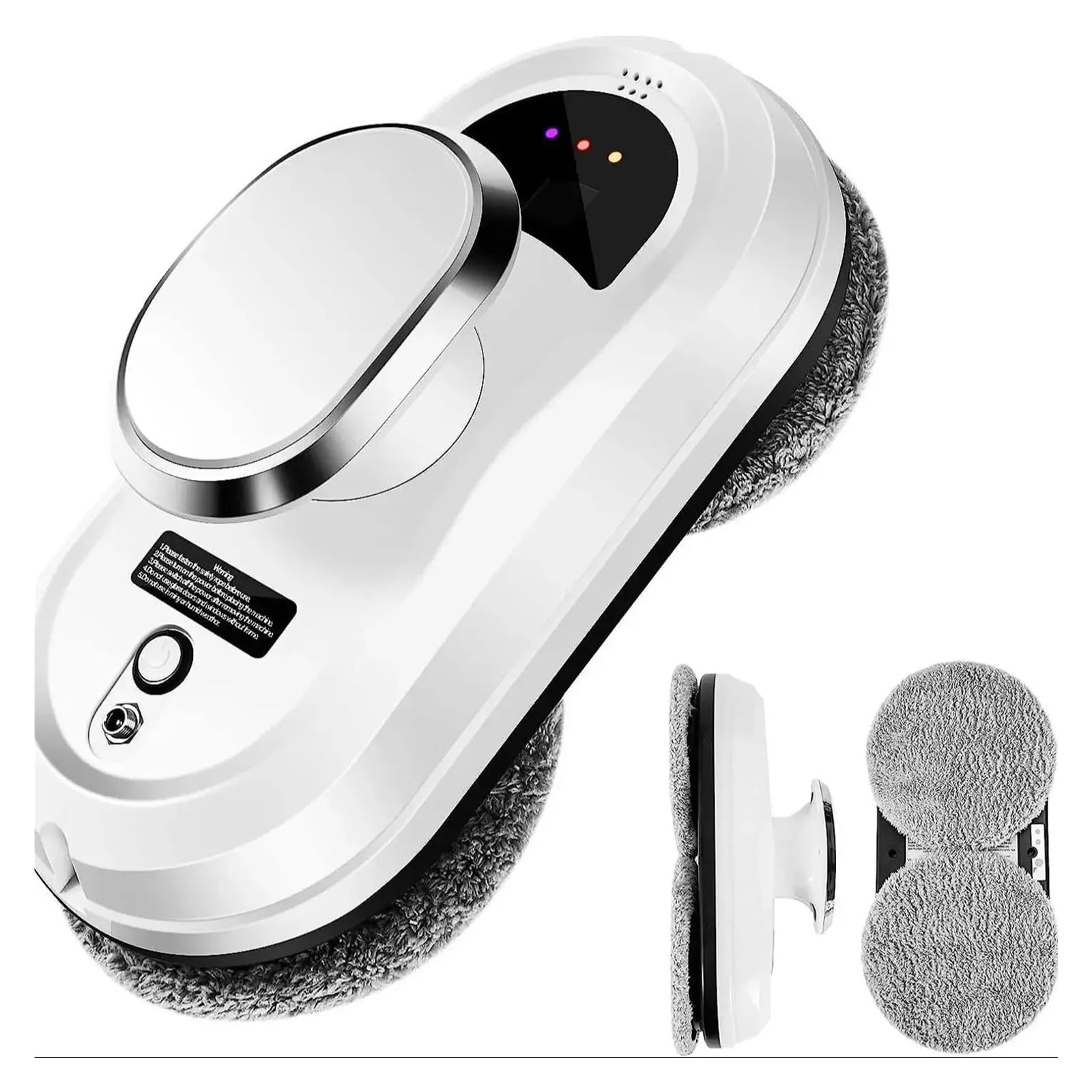 Hghadpltm One Color Intelligent Window Cleaning Robot Electric Glass Vacuum Cleaner With Remote Control For Home For Smooth Surfaces