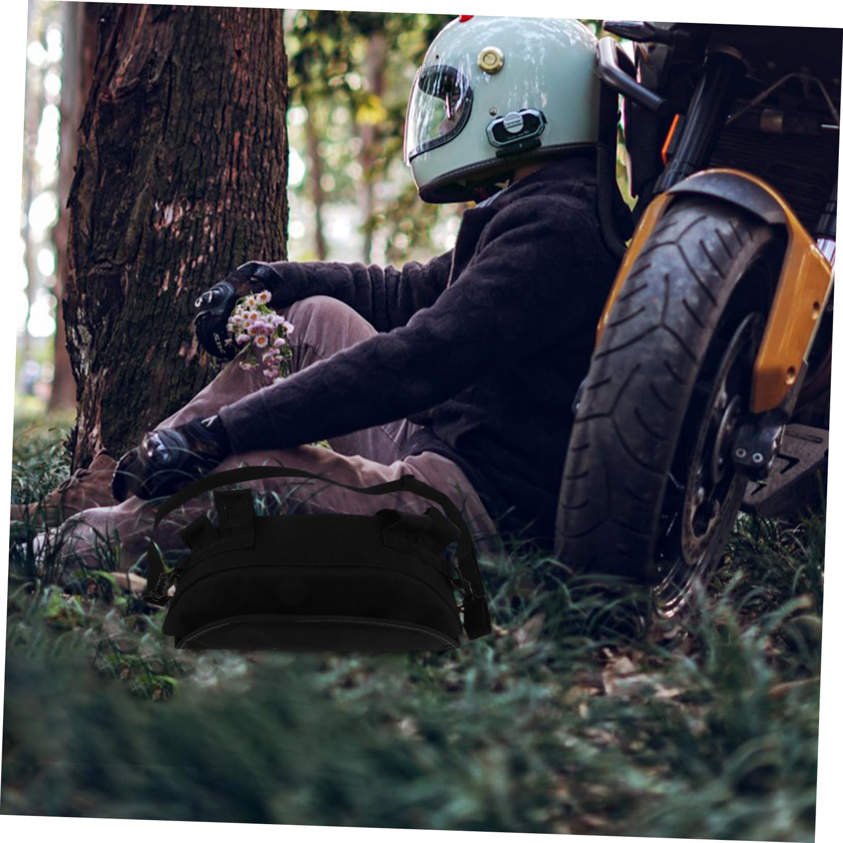 MAGICLULU Borsa da Manubrio per Accessorio Multifunzionale per e Stoccaggio e Impermeabili Resistente e Sicura per Oggetti Vari