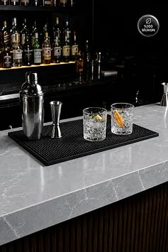 Bar Mat 60x30 –%100 Silikon Kaymaz Tezgah Koruyucu – Mutfak/Kafe/Bar