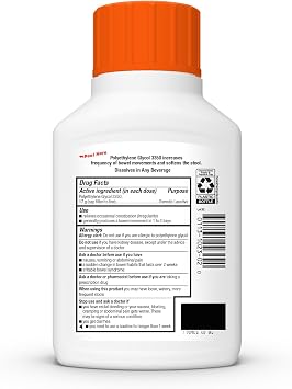 GoodSense Polyethylene Glycol 3350 Powder for Solution, Orange, 8.3 Ounce