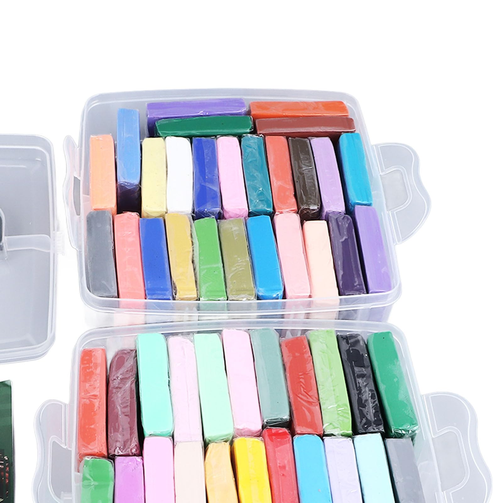 Set di argilla modellabile da 50 colori Set di argilla polimerica modellabile facile e per bambini di età superiore a 3 anni