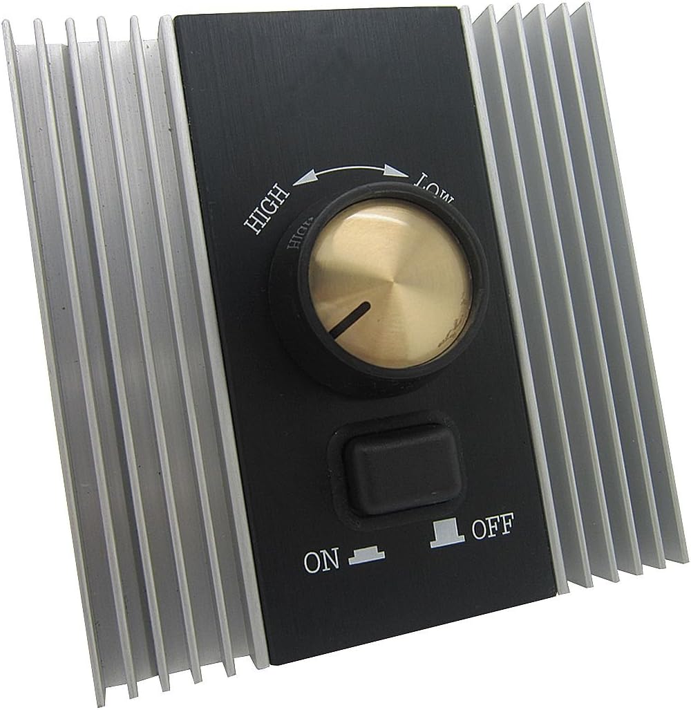 Dayton Speed Control, Adjustable, Rotary, 120V, 12A - 22PP74