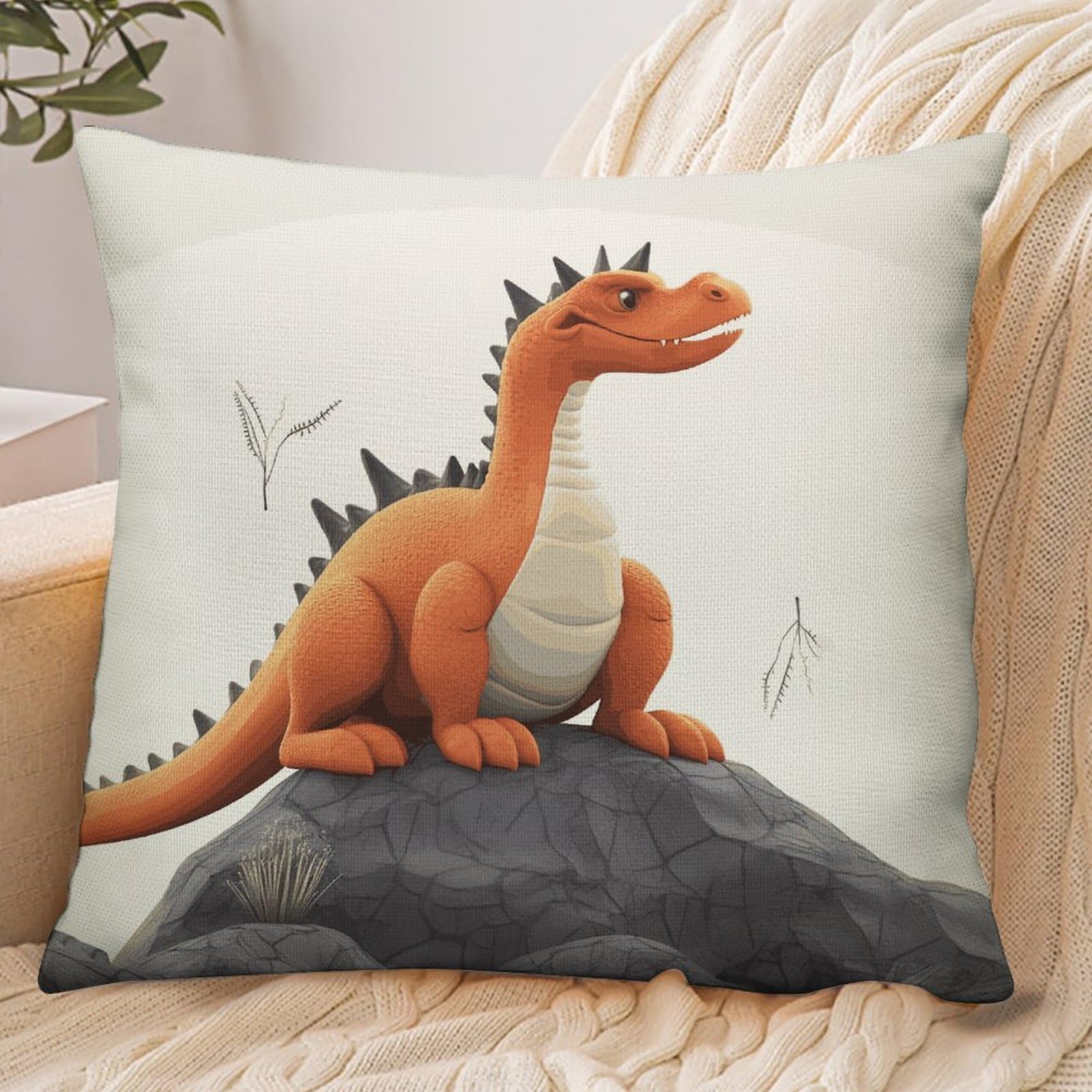 Fekiloot Style Funny Dragon Pillowcase Pillow Sham Pillow Case