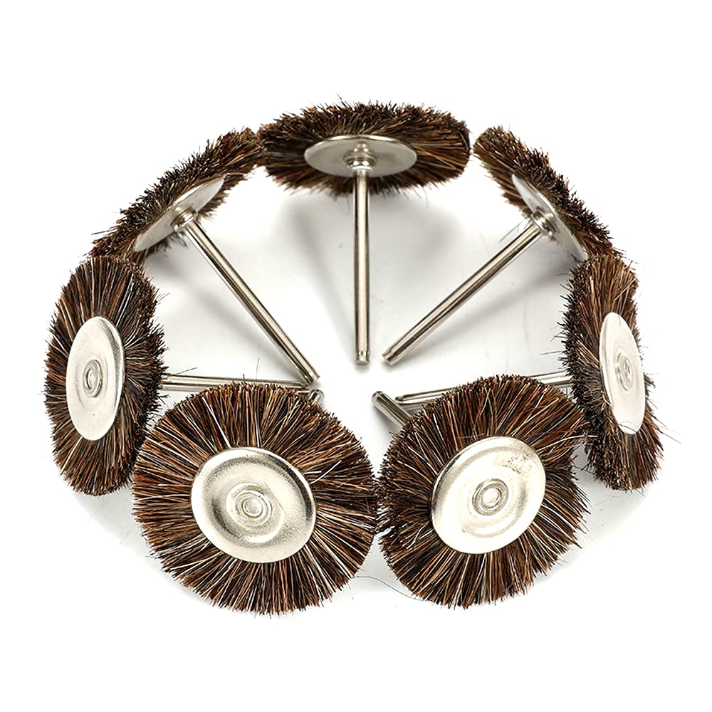 10 Roues De Polissage NIYANGLE - Pour Outil Rotatif, Perceuse - Polissage Métal, Bijoux