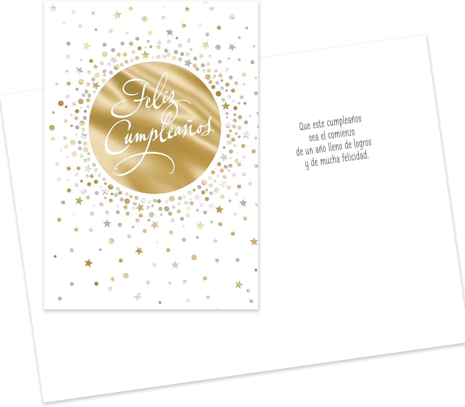 Hallmark Business Bulk 24 Pack Assorted Birthday Cards for Employees & Customers (Spanish & English Mix), 5 x 7 Cards, Message Inside, Envelopes Included