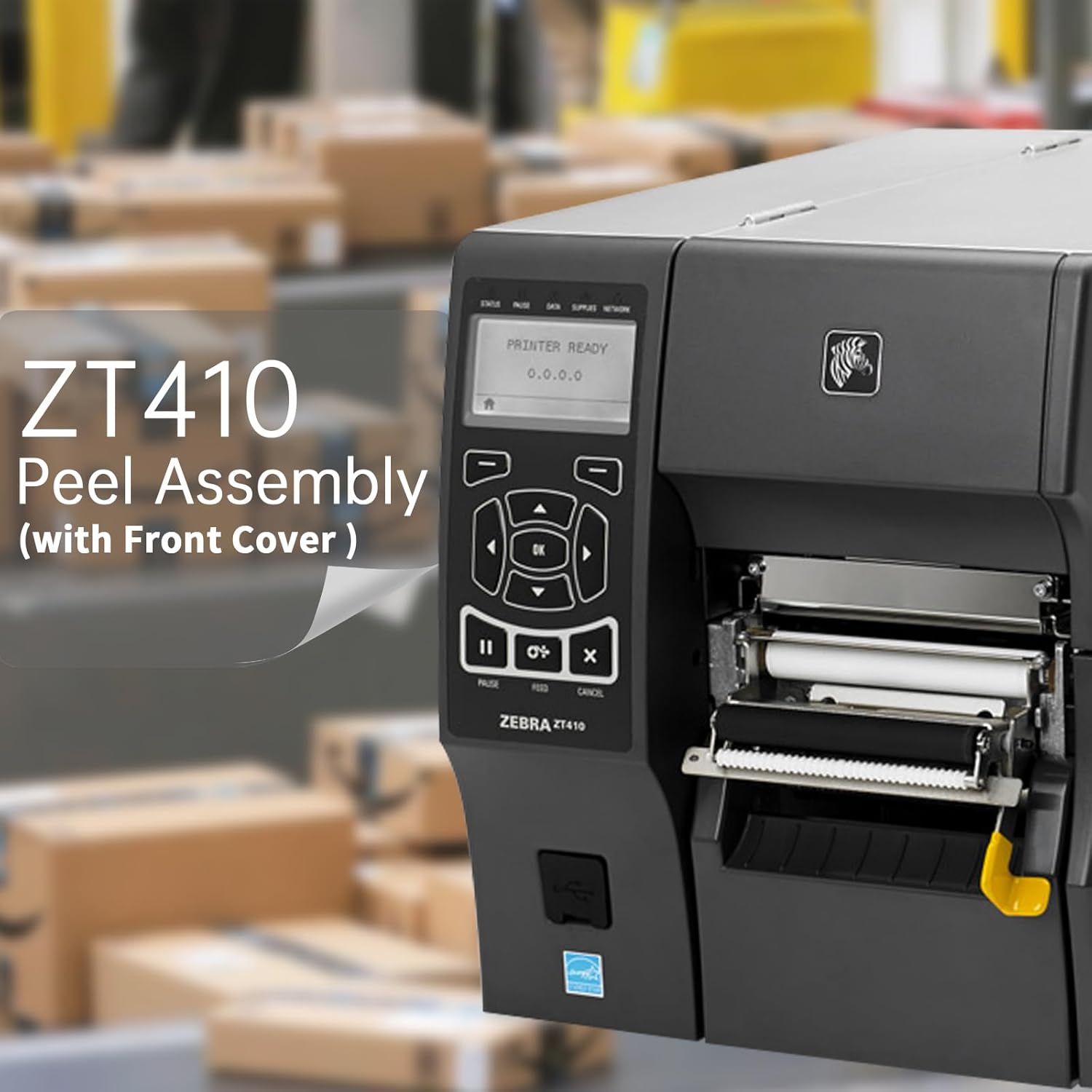 P1058930-098 Peel Assembly for Zebra ZT411 ZT410 Thermal Label Printer (with Front Cover) 203dpi 300dpi 600dpi