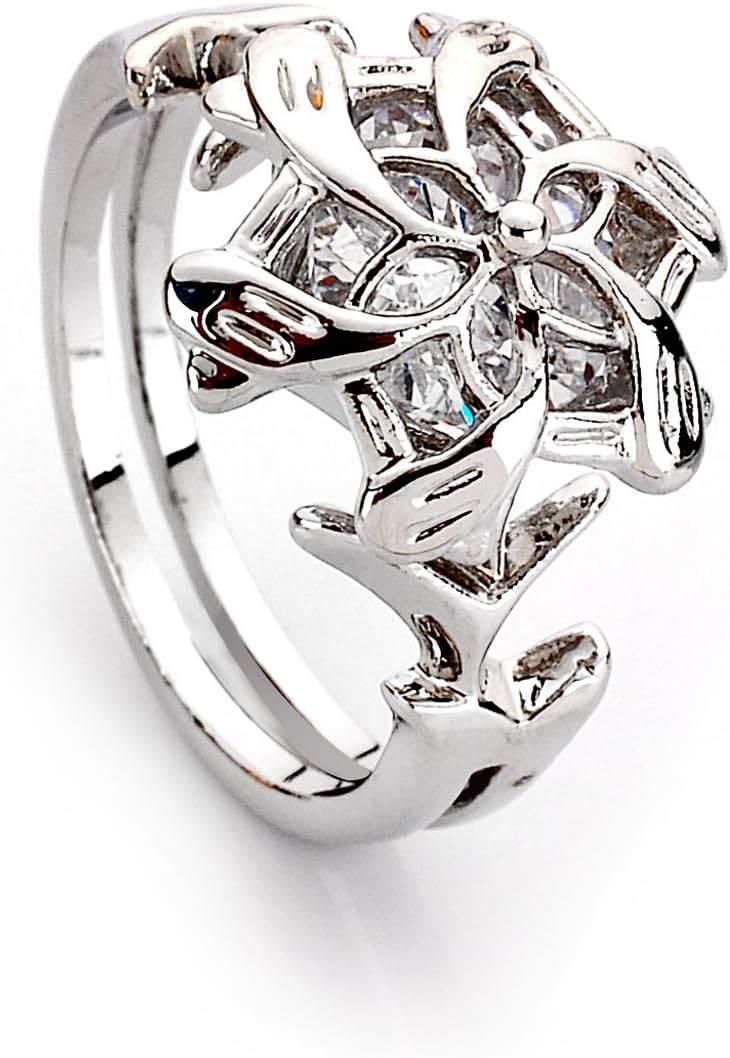 lureme® Galadriel Ring Nenya Water LOTR Lord of The Rings (04001480)