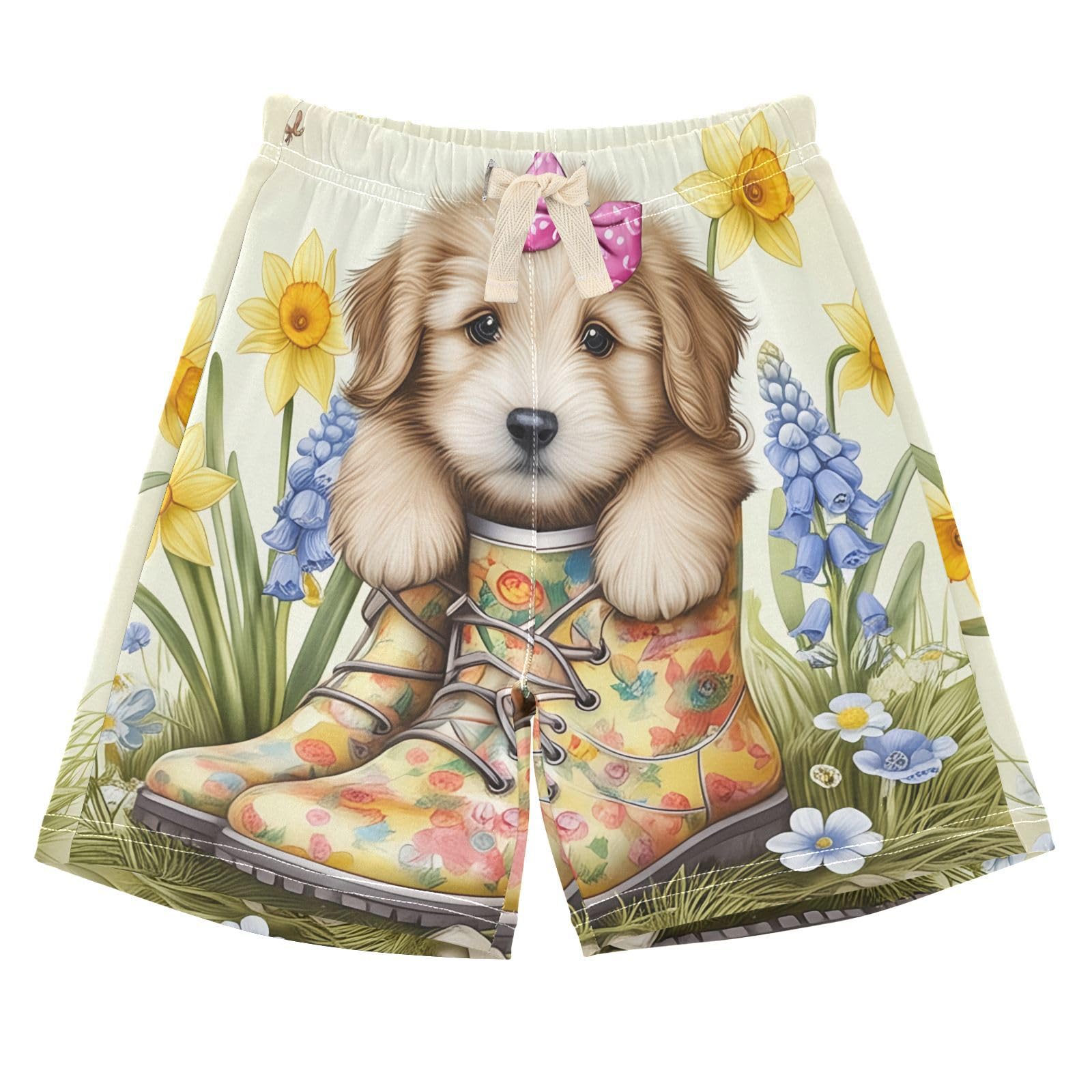 UMIRIKO Baby Shorts Bottoms Cute Puppy Cotton Shorts for Boys Girls 5T 202c1504