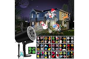 Mesmerizing Projector Holiday Light Illuminates Celebrations