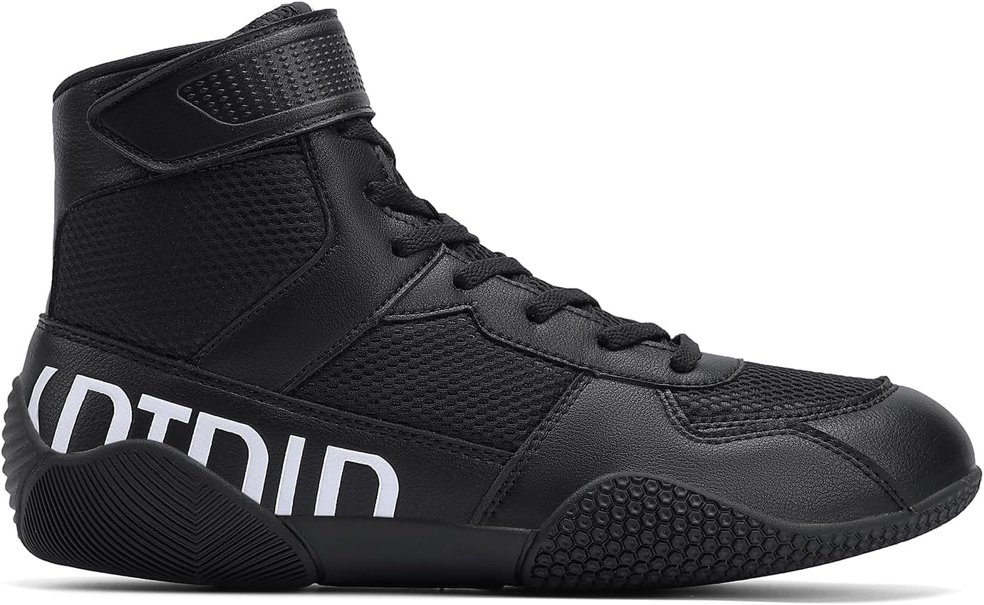 Men's Wrestling Shoes with Lightweight,Sdtdid Boxing Shoes for Gym, Trainning, Powe... - Image 2