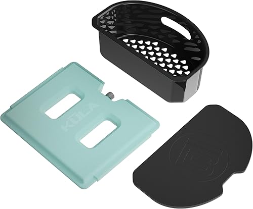 KULA by Bote - Kit de accesorios para enfriador MAGNEPod de carcasa rígida para viajes, divisor de cofre de hielo, tabla de cortar portátil, cesta