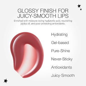 stila Heaven's Dew Gel Lip Oil, Hydrating Tinted Gloss