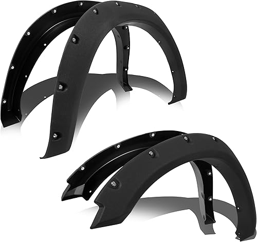 KUAFU Guardabarros compatibles con Dodge Ram 1500 2009-2018 Ram 1500 2019-2023 Ram 1500 Classic (excluye los modelos RT y Rebel), juego de bengalas