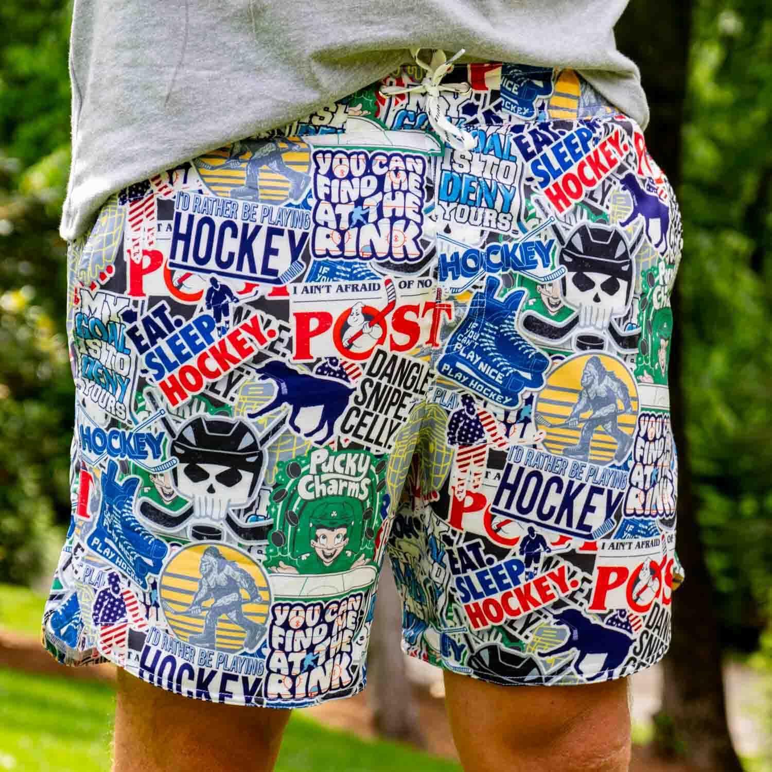 ChalkTalkSPORTS Hockey Ryder Athletic Shorts - Hockey Performance Shorts - Youth & Adult Sizes - Image 2