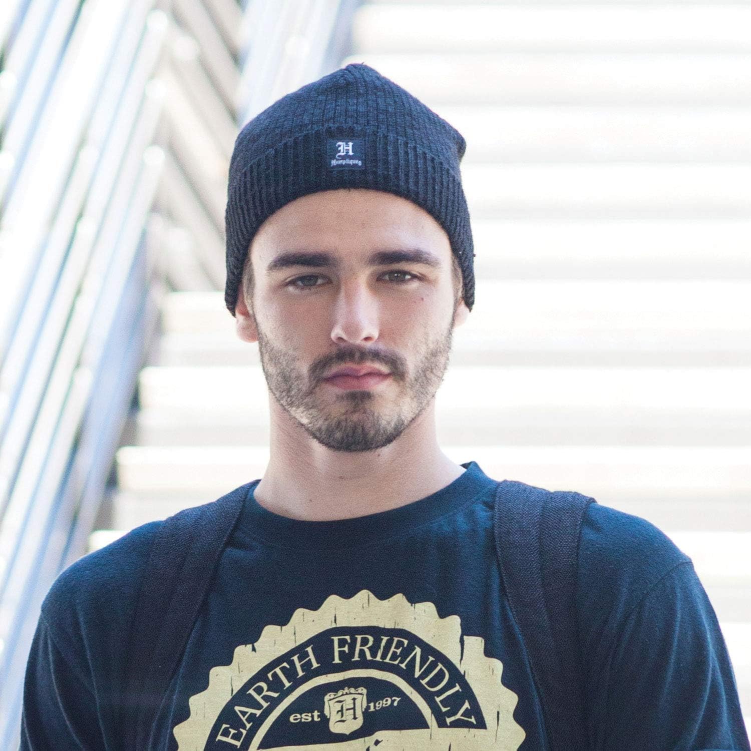 Hemptique 100% Hemp Long Beanie for Men & Women - Stylish Cap - Multiple Colors