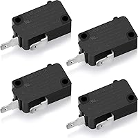 Vista 1 de 4 interruptores de puerta de horno de microondas KW3AT-16 piezas de repuesto compatibles con SZM-V16-FD-63 SZM-V16-FA-63 3B73362F PS3522738 16 A