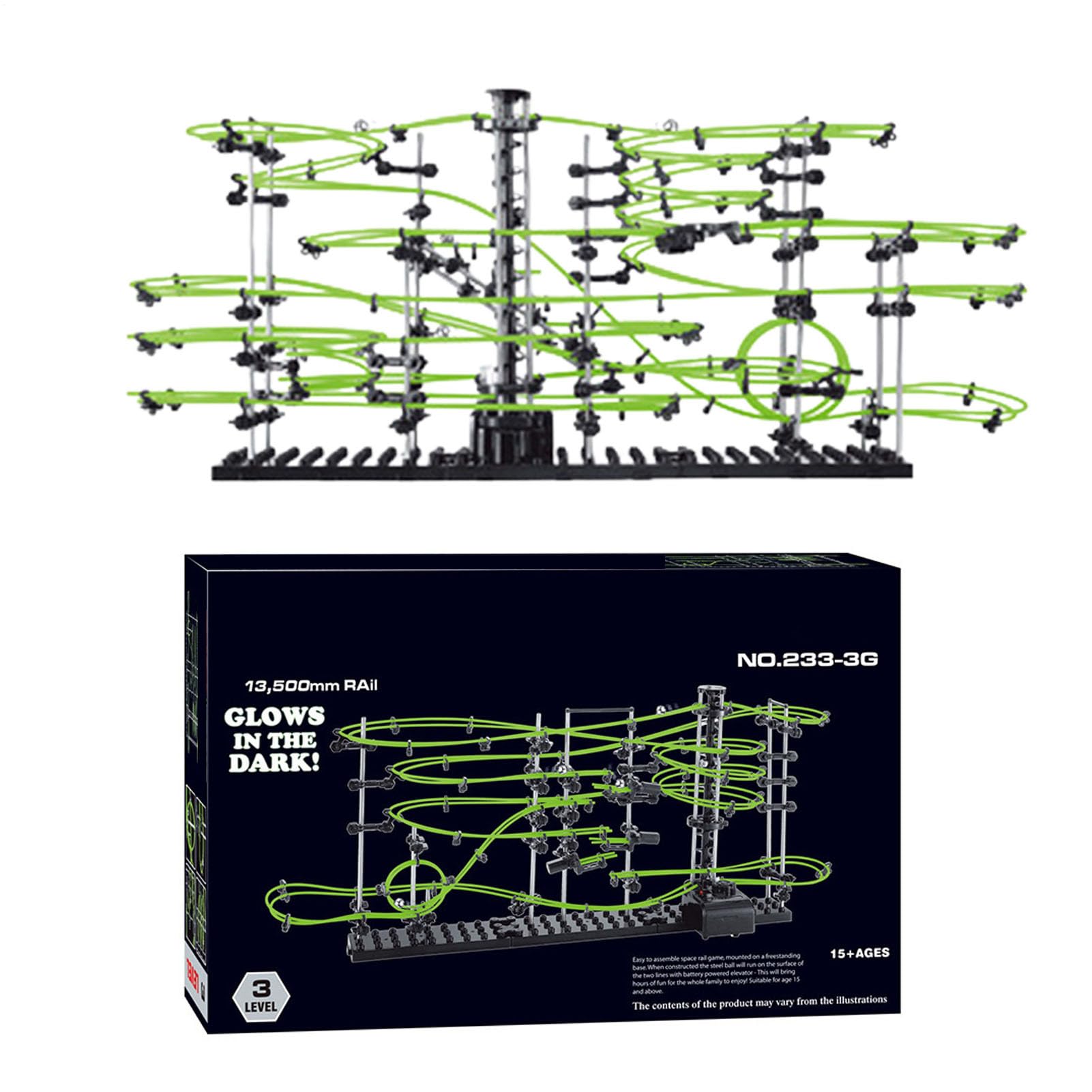 Montañas Rusas de Juguete para Niños Kit de Juego de Construcción Educativo