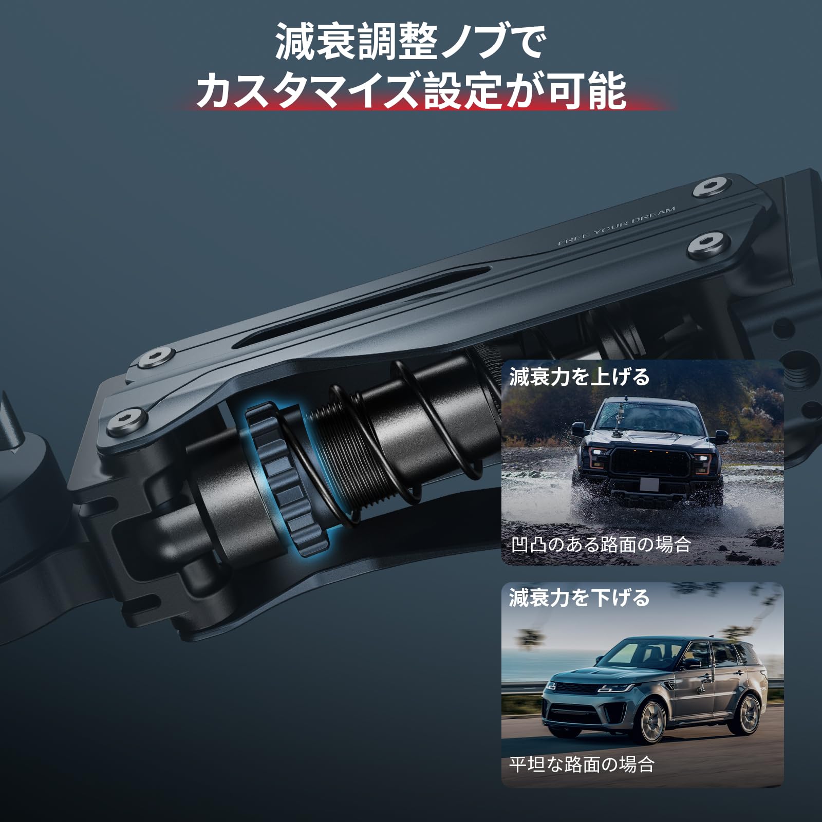 Amazon | SmallRig ミニショックアブソーバーアーム 4