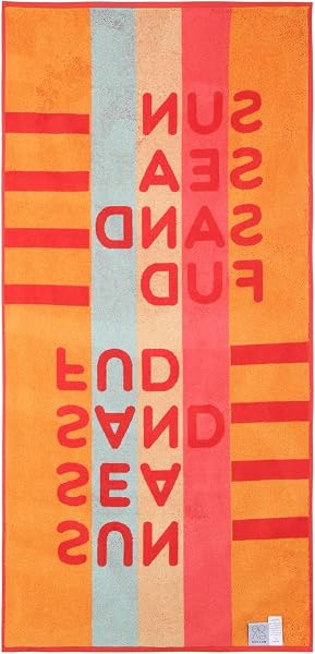 Plaj Havlusu, 70x150 cm, Mercan, 5003145864