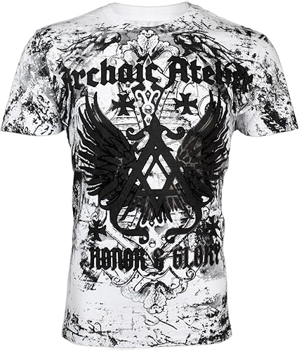 Archaic Affliction - Camiseta para hombre, color blanco